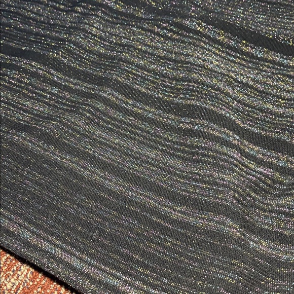 Intropia for Anthropologie Toby Metallic stripe short sleeve mini dress - Picture 6 of 15